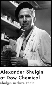 sasha-dow Alexander Shulgin at Dow Chemical