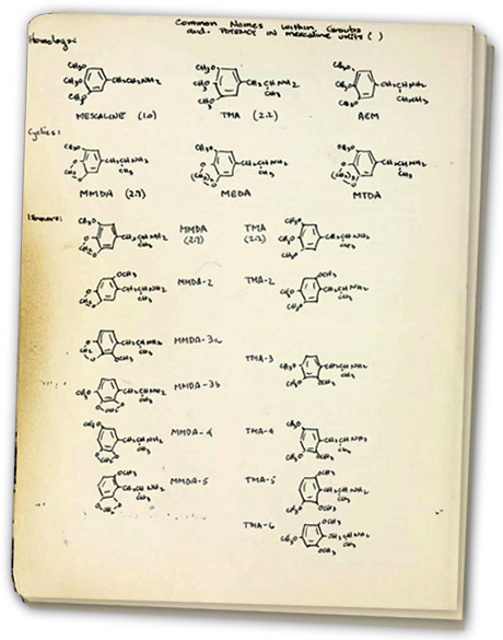 Shulgin Lab Notes